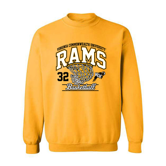 VCU - NCAA Women's Basketball : Lucia Sotelo - Sports Shersey Crewneck Sweatshirt-0