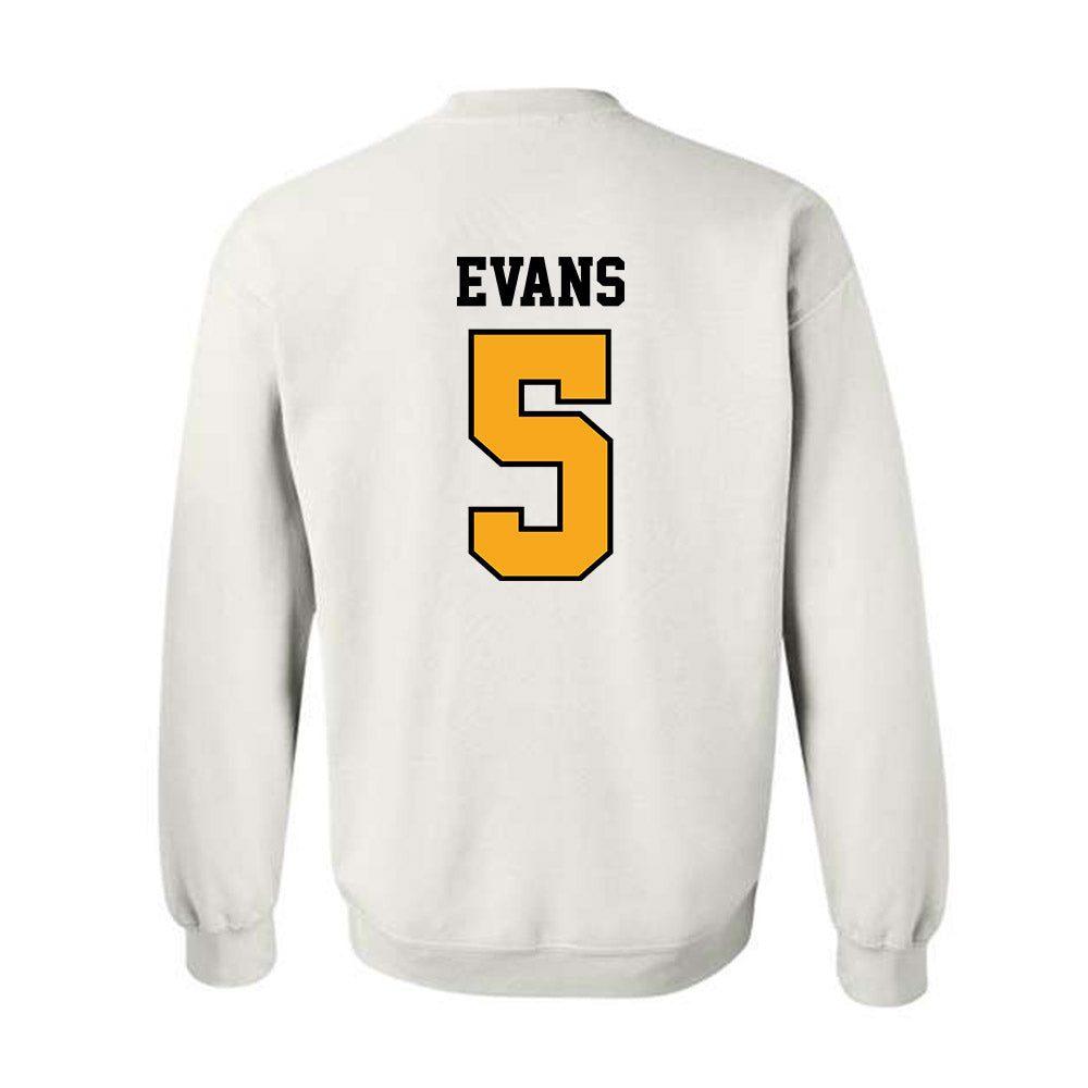 VCU - NCAA Men's Basketball : Barry Evans - Sports Shersey Crewneck Sweatshirt-1