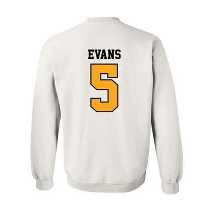VCU - NCAA Men's Basketball : Barry Evans - Sports Shersey Crewneck Sweatshirt-1