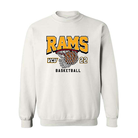 VCU - NCAA Women's Basketball : Laia Crespin Pastor - Sports Shersey Crewneck Sweatshirt-0
