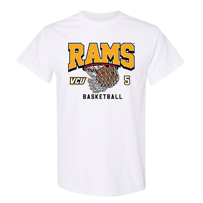 VCU - NCAA Men's Basketball : Barry Evans - Sports Shersey T-Shirt-0