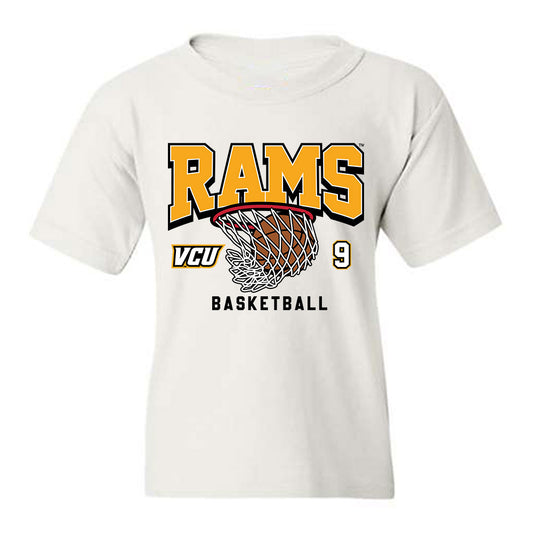 VCU - NCAA Men's Basketball : Stefan Plisnic - Sports Shersey Youth T-Shirt-0