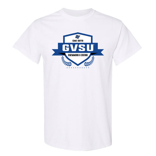 Grand Valley - NCAA Women's Swimming & Diving : Emi Goto - Classic Fashion Shersey T-Shirt-0