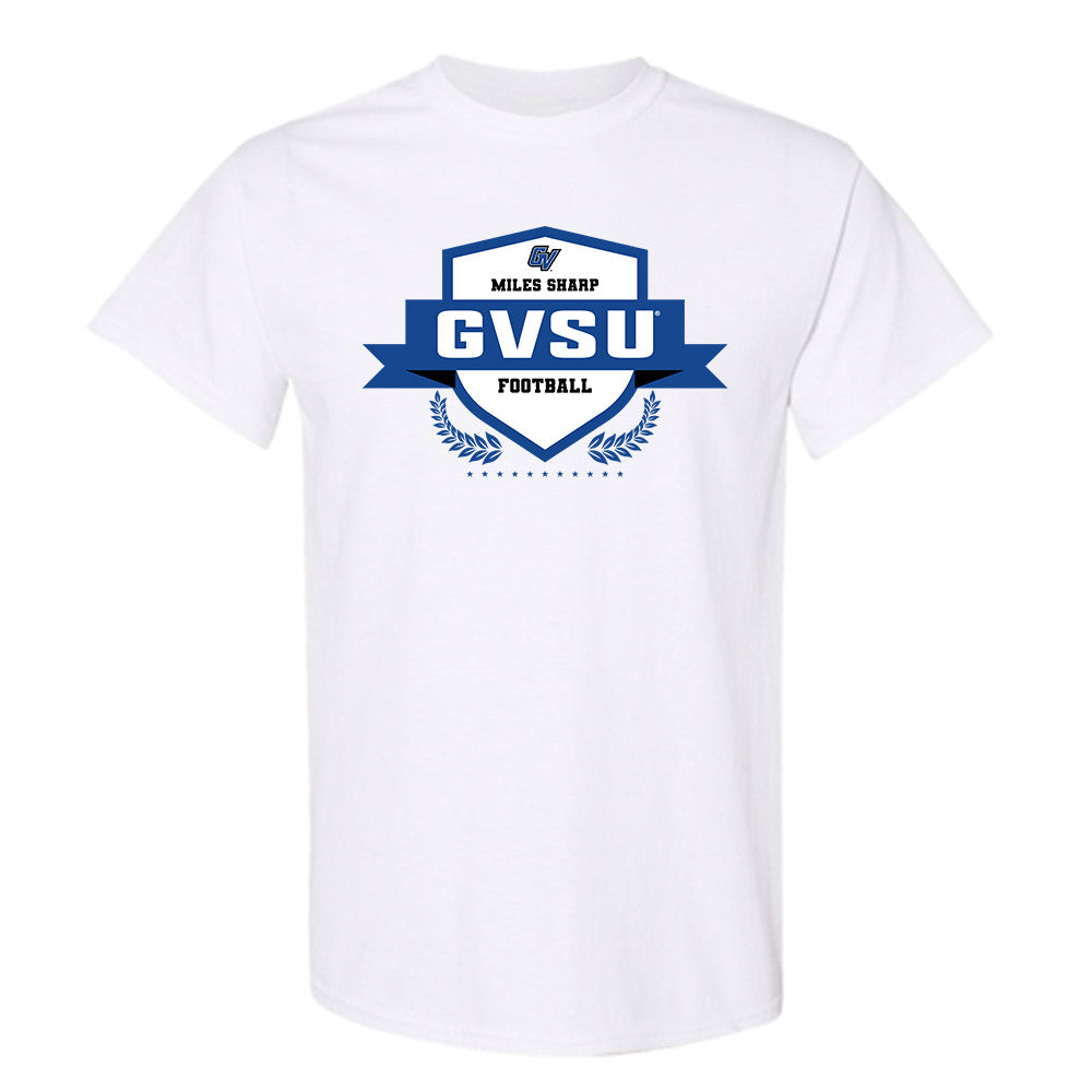 Grand Valley - NCAA Football : Miles Sharp - Classic Fashion Shersey T-Shirt-0
