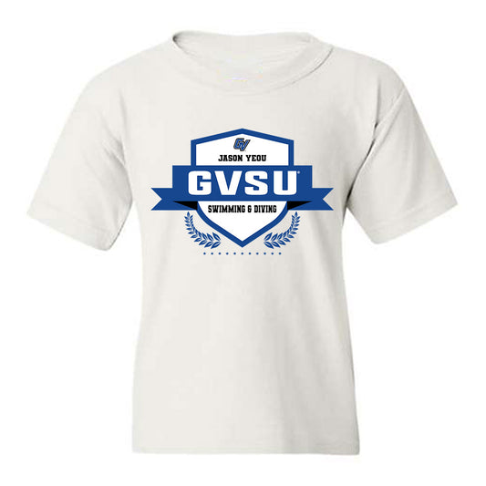 Grand Valley - NCAA Men's Swimming & Diving : Jason Yeou - Classic Fashion Shersey Youth T-Shirt-0