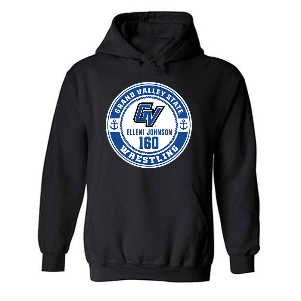 Grand Valley - NCAA Wrestling : Elleni Johnson - Classic Fashion Shersey Hooded Sweatshirt-0