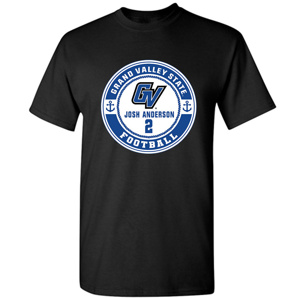 Grand Valley - NCAA Football : Josh Anderson - Classic Fashion Shersey T-Shirt-0
