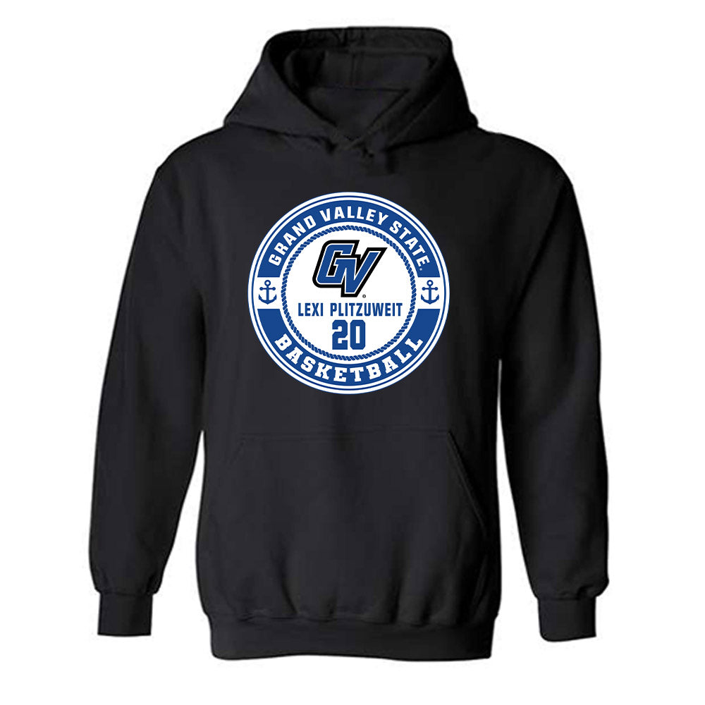 Grand Valley - NCAA Women's Basketball : Lexi Plitzuweit - Classic Fashion Shersey Hooded Sweatshirt-0
