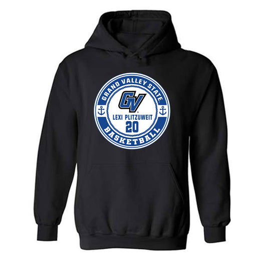 Grand Valley - NCAA Women's Basketball : Lexi Plitzuweit - Classic Fashion Shersey Hooded Sweatshirt-0