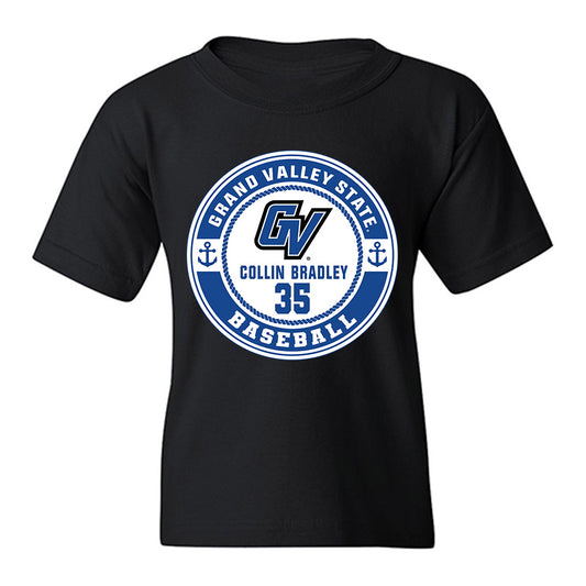 Grand Valley - NCAA Baseball : Collin Bradley - Classic Fashion Shersey Youth T-Shirt-0