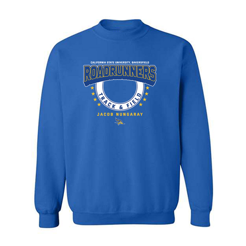 CSU Bakersfield - NCAA Men's Track & Field : Jacob Nungaray - Classic Fashion Shersey Crewneck Sweatshirt-0