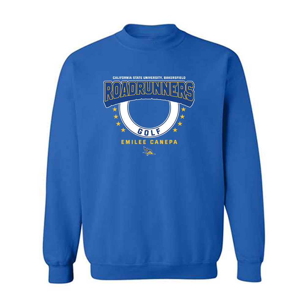 CSU Bakersfield - NCAA Women's Golf : Emilee Canepa - Classic Fashion Shersey Crewneck Sweatshirt