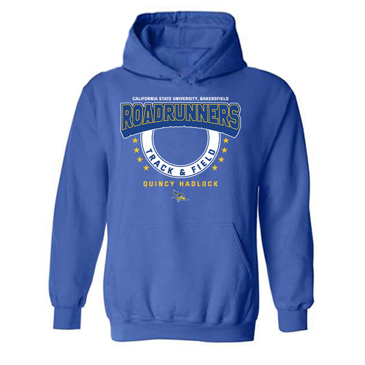 CSU Bakersfield - NCAA Women's Track & Field : Quincy Hadlock - Classic Fashion Shersey Hooded Sweatshirt-0