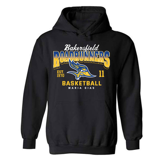 CSU Bakersfield - NCAA Women's Basketball : Maria Dias - Classic Fashion Shersey Hooded Sweatshirt-0