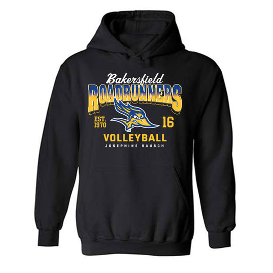 CSU Bakersfield - NCAA Women's Volleyball : Josephine Rausch - Classic Fashion Shersey Hooded Sweatshirt-0