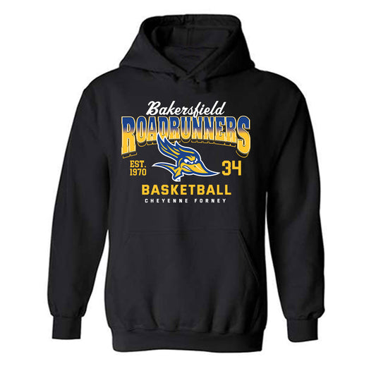 CSU Bakersfield - NCAA Women's Basketball : Cheyenne Forney - Classic Fashion Shersey Hooded Sweatshirt