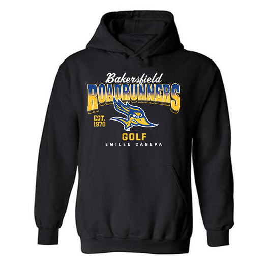 CSU Bakersfield - NCAA Women's Golf : Emilee Canepa - Classic Fashion Shersey Hooded Sweatshirt