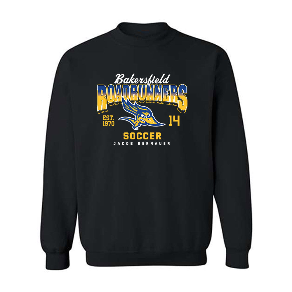 CSU Bakersfield - NCAA Men's Soccer : Jacob Bernauer - Classic Fashion Shersey Crewneck Sweatshirt-0