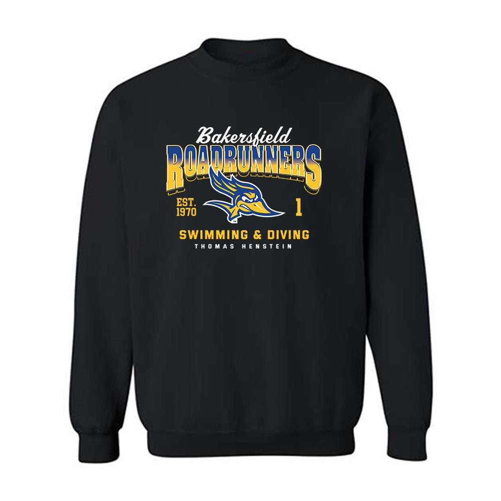 CSU Bakersfield - NCAA Men's Swimming & Diving : Thomas Henstein - Classic Fashion Shersey Crewneck Sweatshirt
