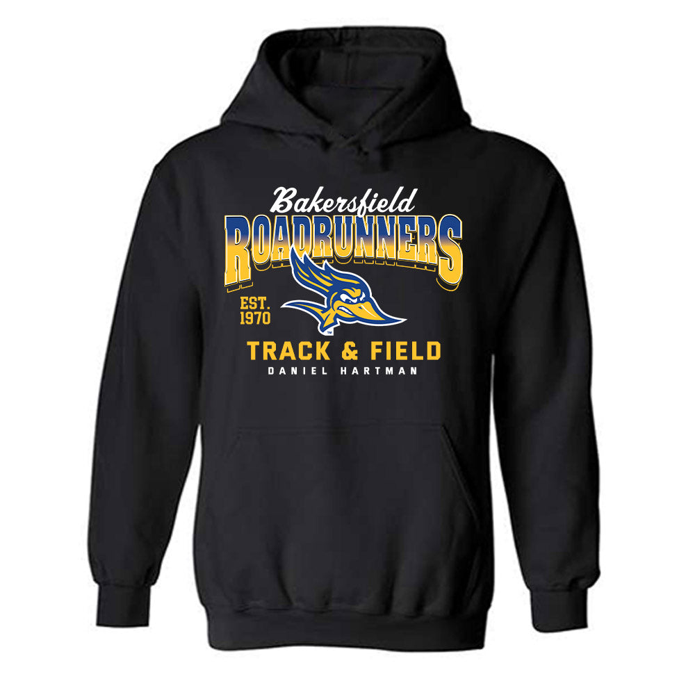 CSU Bakersfield - NCAA Men's Track & Field : Daniel Hartman - Classic Fashion Shersey Hooded Sweatshirt-0