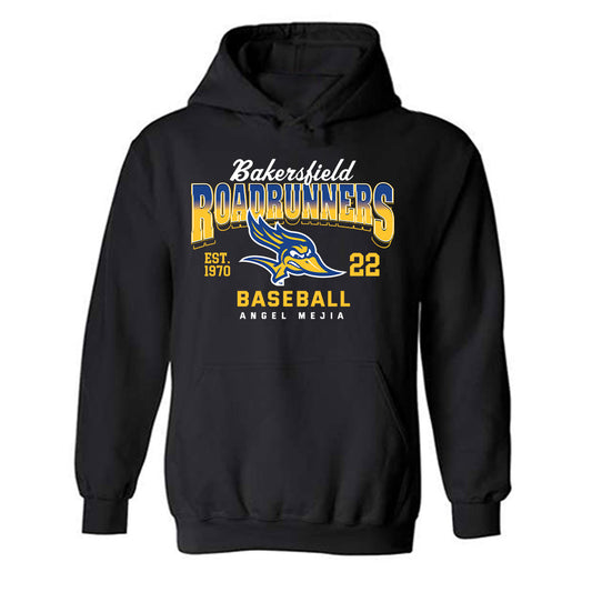 CSU Bakersfield - NCAA Baseball : Angel Mejia - Classic Fashion Shersey Hooded Sweatshirt-0