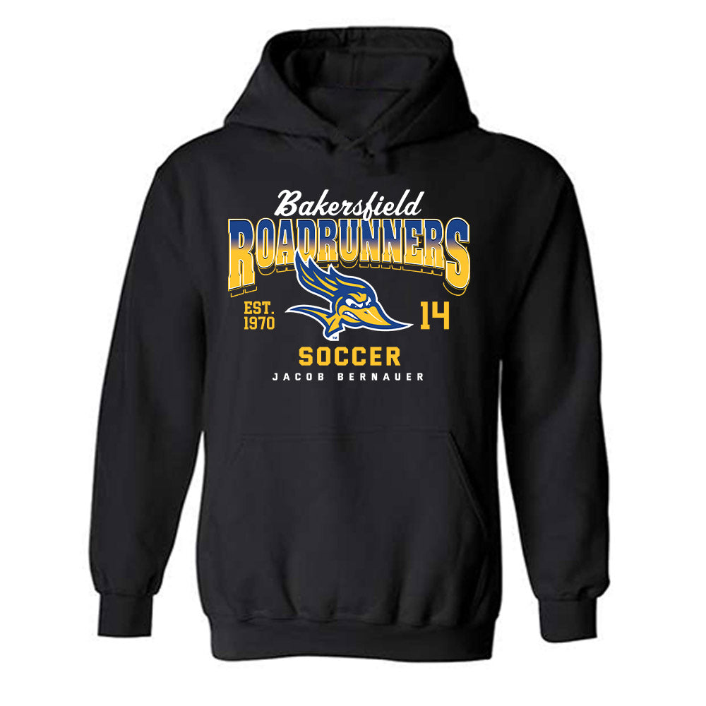 CSU Bakersfield - NCAA Men's Soccer : Jacob Bernauer - Classic Fashion Shersey Hooded Sweatshirt-0