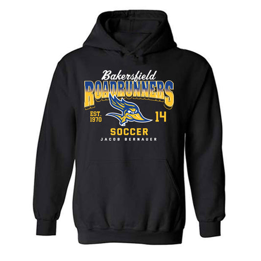 CSU Bakersfield - NCAA Men's Soccer : Jacob Bernauer - Classic Fashion Shersey Hooded Sweatshirt-0