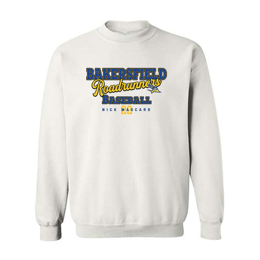 CSU Bakersfield - NCAA Baseball : Nick Mascaro - Classic Fashion Shersey Crewneck Sweatshirt-0