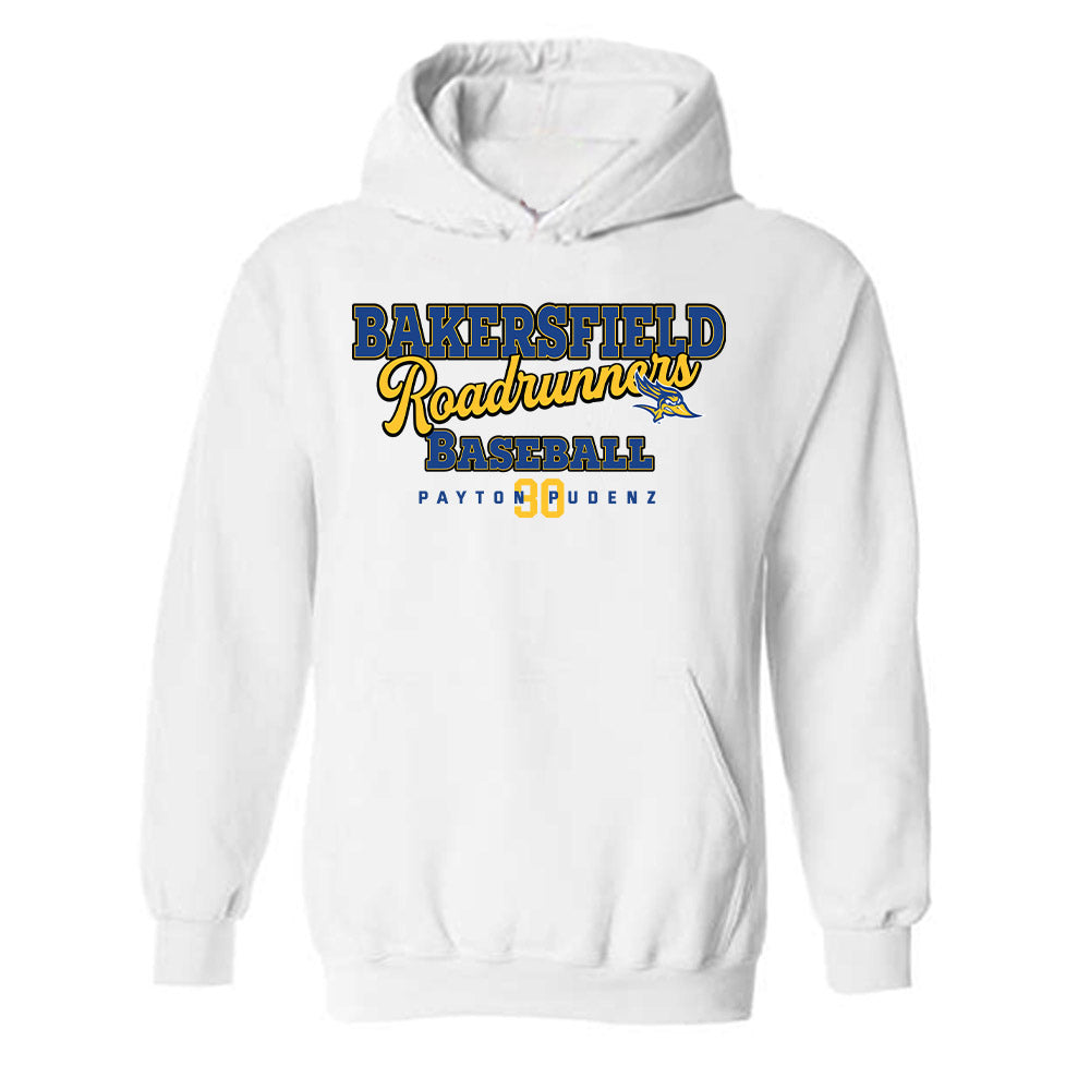 CSU Bakersfield - NCAA Baseball : Payton Pudenz - Classic Fashion Shersey Hooded Sweatshirt-0