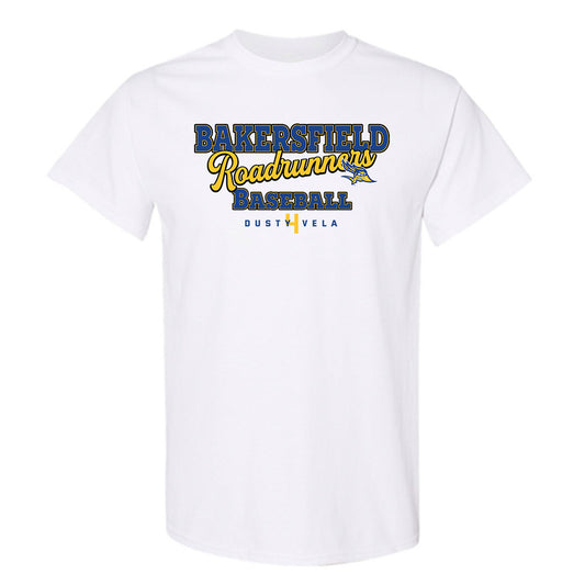 CSU Bakersfield - NCAA Baseball : Dusty Vela - Classic Fashion Shersey T-Shirt-0