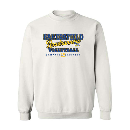 CSU Bakersfield - NCAA Women's Volleyball : Samantha Capinpin - Classic Fashion Shersey Crewneck Sweatshirt-0