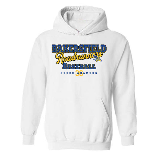 CSU Bakersfield - NCAA Baseball : Brock Adamson - Classic Fashion Shersey Hooded Sweatshirt-0