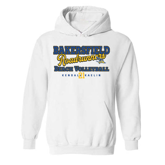 CSU Bakersfield - NCAA Beach Volleyball : Kendall Kaelin - Classic Fashion Shersey Hooded Sweatshirt-0