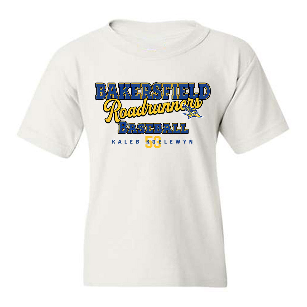 CSU Bakersfield - NCAA Baseball : Kaleb Koelewyn - Classic Fashion Shersey Youth T-Shirt-0