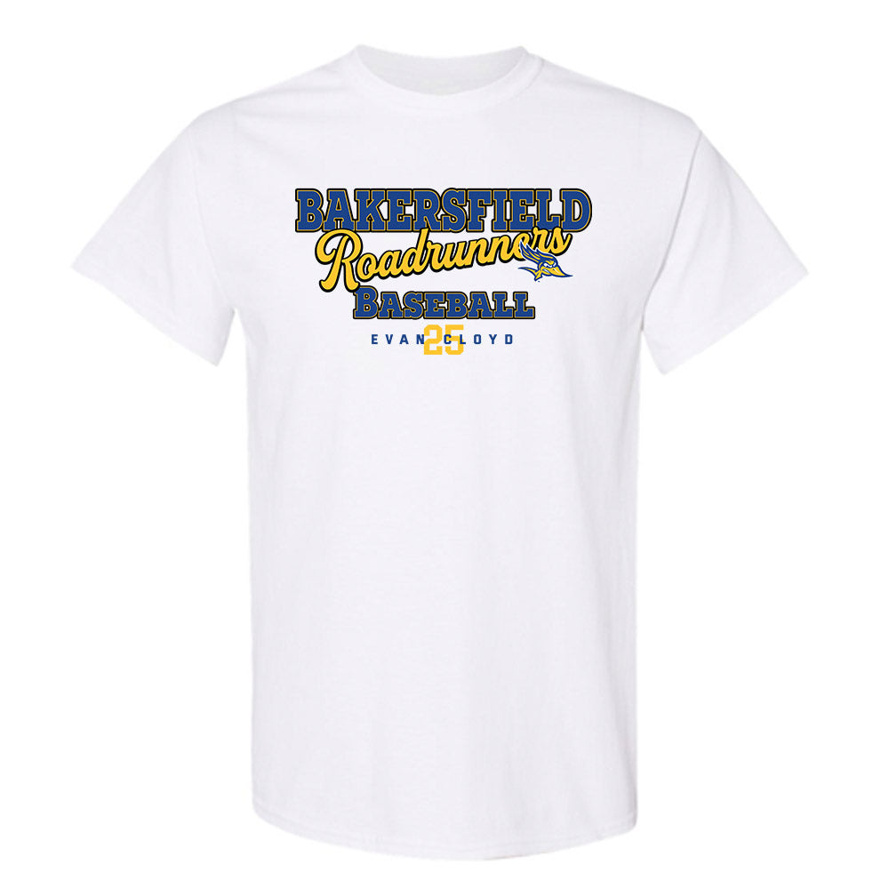 CSU Bakersfield - NCAA Baseball : Evan Cloyd - Classic Fashion Shersey T-Shirt-0