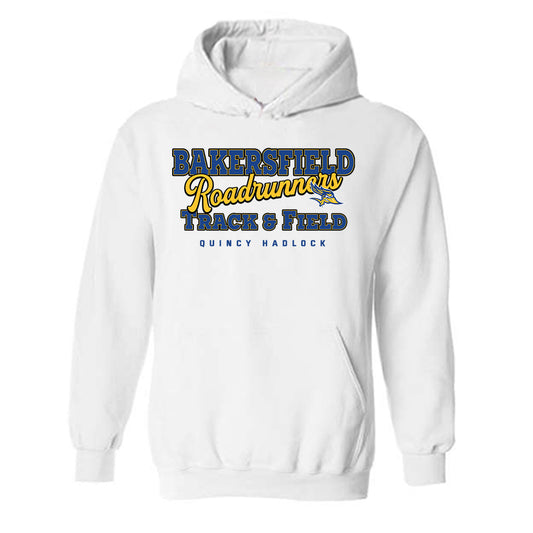 CSU Bakersfield - NCAA Women's Track & Field : Quincy Hadlock - Classic Fashion Shersey Hooded Sweatshirt-0