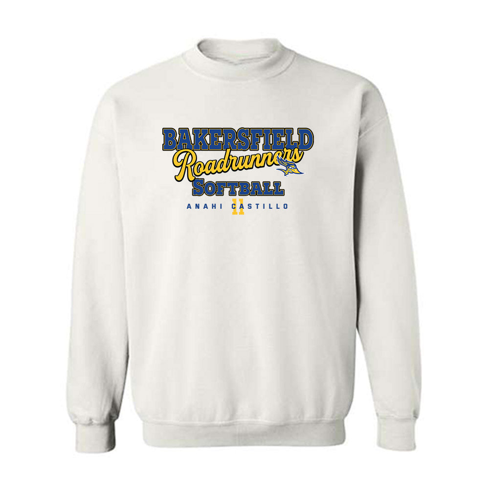  - NCAA Softball : Anahi Castillo - Classic Fashion Shersey Crewneck Sweatshirt-0