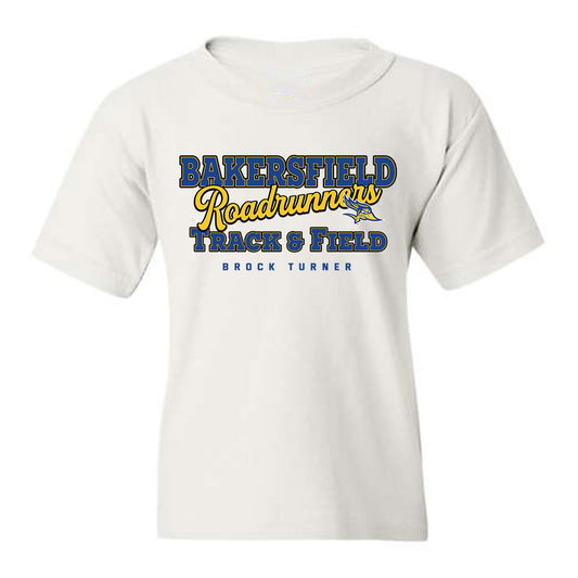 CSU Bakersfield - NCAA Men's Track & Field : Brock Turner - Classic Fashion Shersey Youth T-Shirt