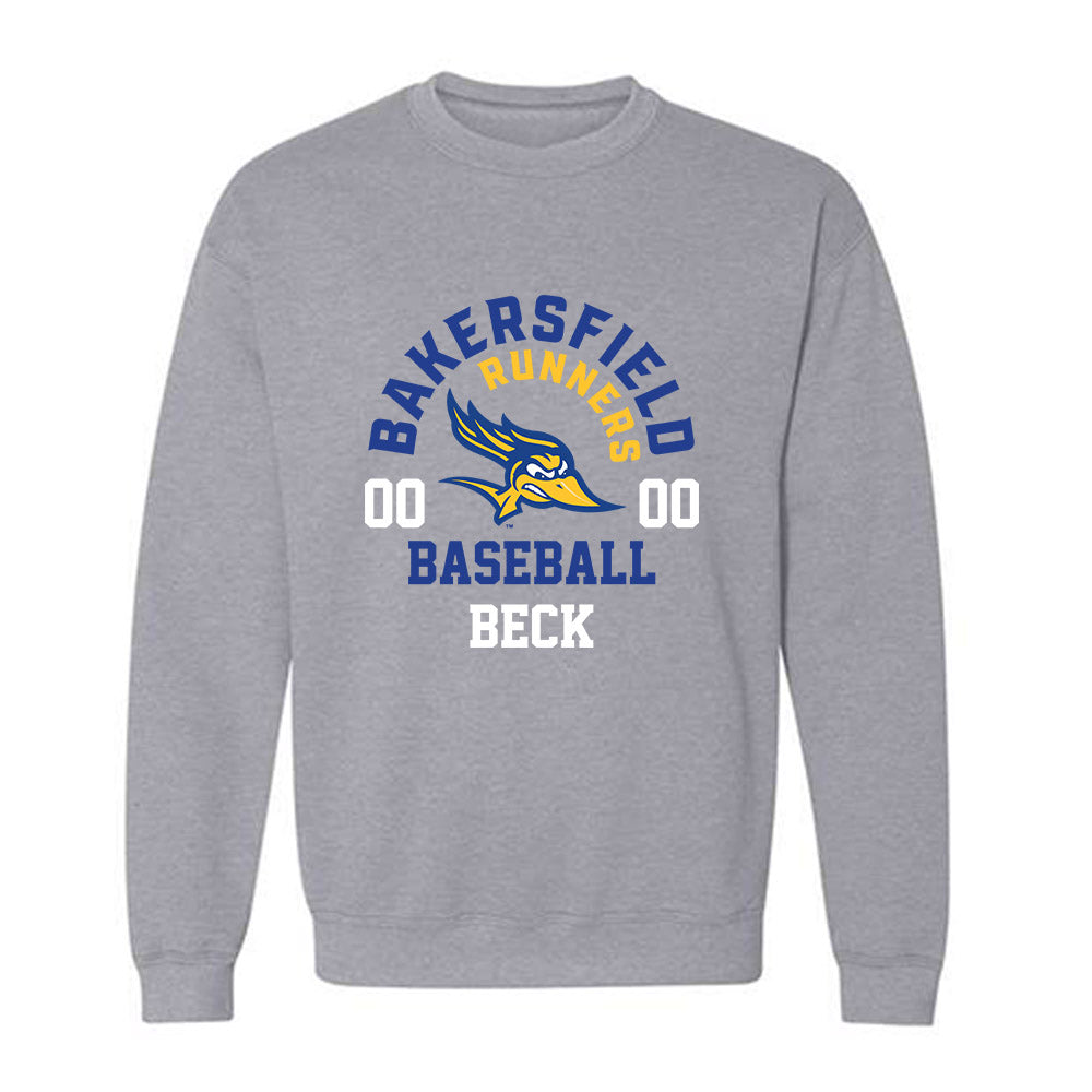 CSU Bakersfield - NCAA Baseball : Hunter Beck - Classic Fashion Shersey Crewneck Sweatshirt-0