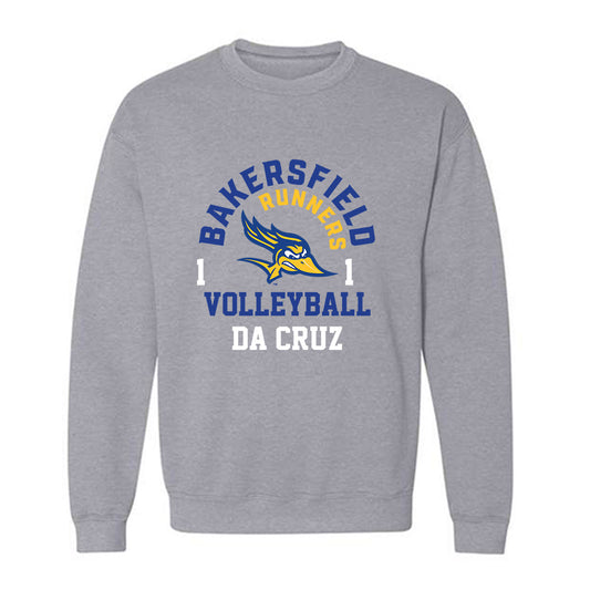 CSU Bakersfield - NCAA Women's Volleyball : Luiza da Cruz - Classic Fashion Shersey Crewneck Sweatshirt-0