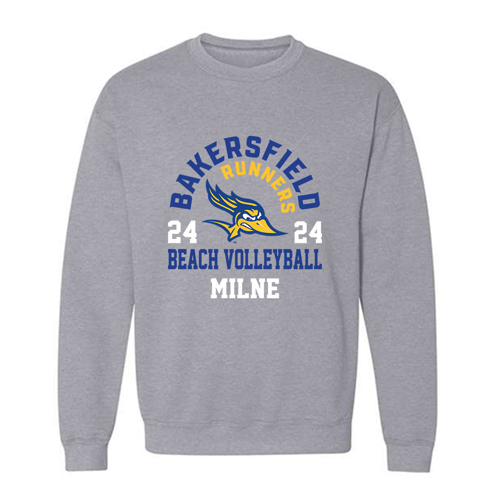 CSU Bakersfield - NCAA Beach Volleyball : Katey Milne - Classic Fashion Shersey Crewneck Sweatshirt-0