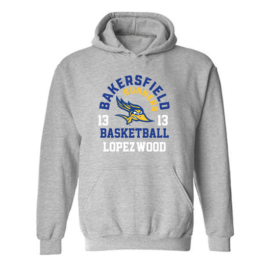 CSU Bakersfield - NCAA Women's Basketball : Bryanne Lopez-Wood - Classic Fashion Shersey Hooded Sweatshirt-0