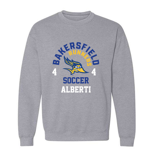 CSU Bakersfield - NCAA Men's Soccer : Ulisse Alberti - Classic Fashion Shersey Crewneck Sweatshirt-0