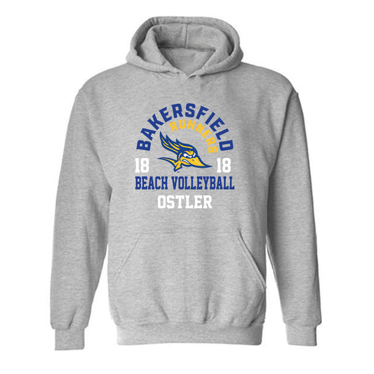 CSU Bakersfield - NCAA Beach Volleyball : Olivia Ostler - Classic Fashion Shersey Hooded Sweatshirt-0