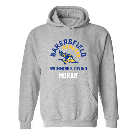 CSU Bakersfield - NCAA Men's Swimming & Diving : Aiden Moran - Classic Fashion Shersey Hooded Sweatshirt-0
