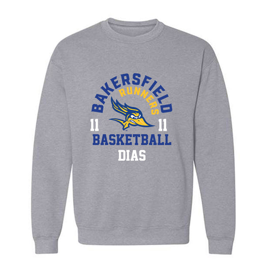 CSU Bakersfield - NCAA Women's Basketball : Maria Dias - Classic Fashion Shersey Crewneck Sweatshirt-0
