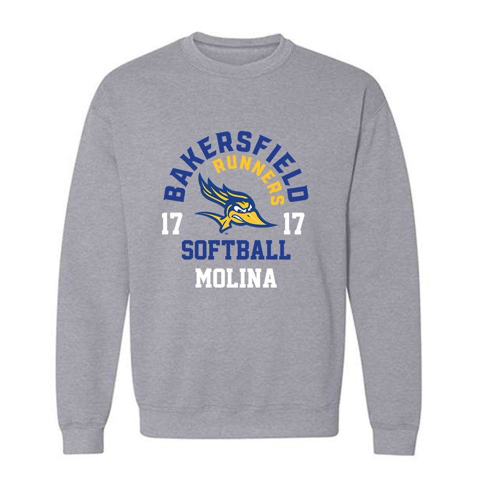 CSU Bakersfield - NCAA Softball : Jocelynn Molina - Classic Fashion Shersey Crewneck Sweatshirt-0