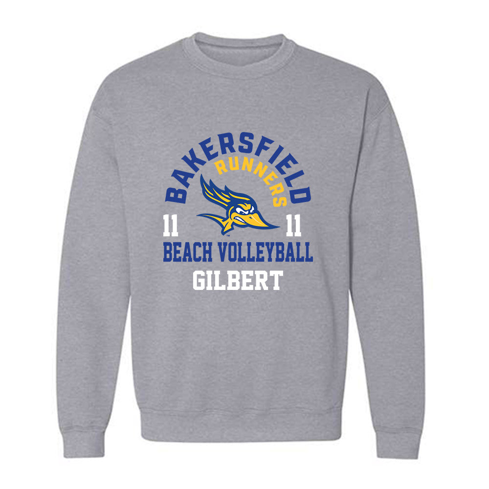 CSU Bakersfield - NCAA Beach Volleyball : Megan Gilbert - Classic Fashion Shersey Crewneck Sweatshirt-0