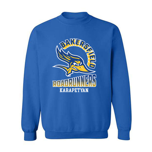 CSU Bakersfield - NCAA Men's Track & Field : Matthew Karapetyan - Classic Fashion Shersey Crewneck Sweatshirt