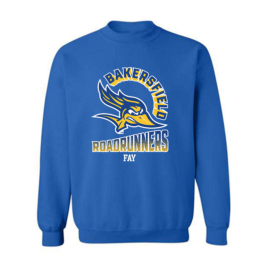 CSU Bakersfield - NCAA Women's Swimming & Diving : Izzy Fay - Classic Fashion Shersey Crewneck Sweatshirt-0